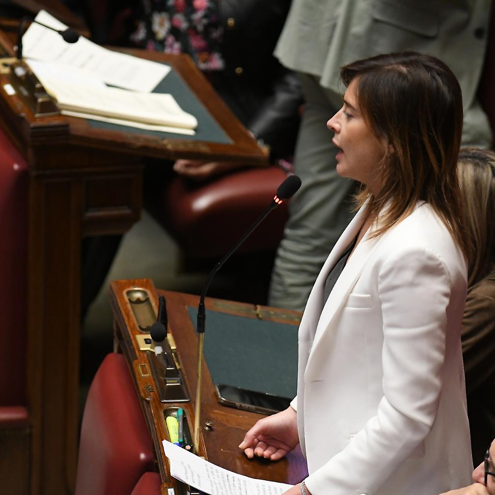&laquo;Altro che garantismo, lei &egrave; quella di Bibbiano&raquo;. Boschi attacca Meloni