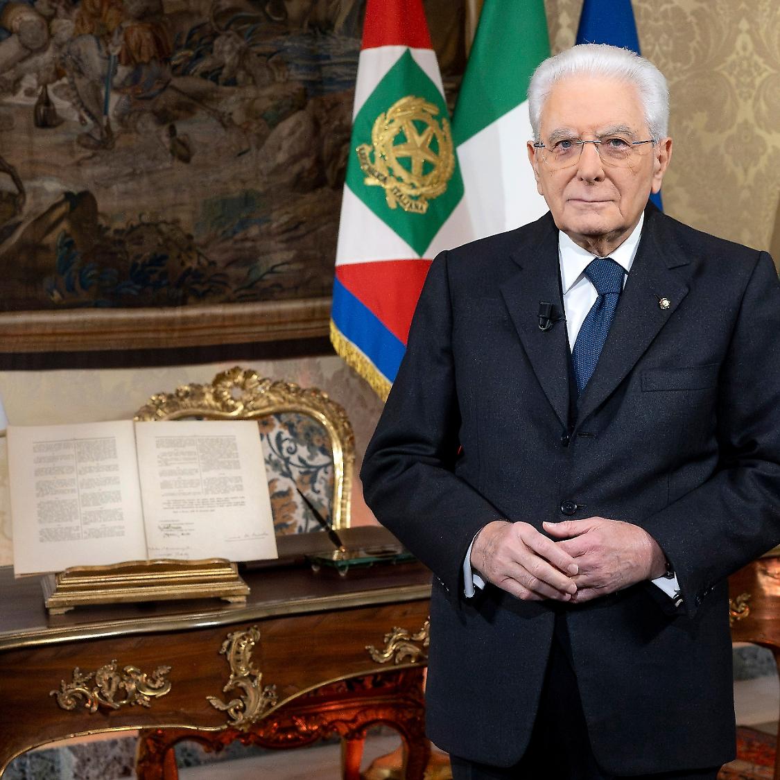 Mattarella invoca la pace e difende libert&agrave; e democrazia