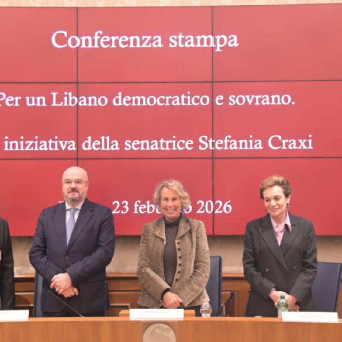 &ldquo;Per un Libano democratico e sovrano&rdquo;: in Senato conferenza stampa per il futuro del Paese