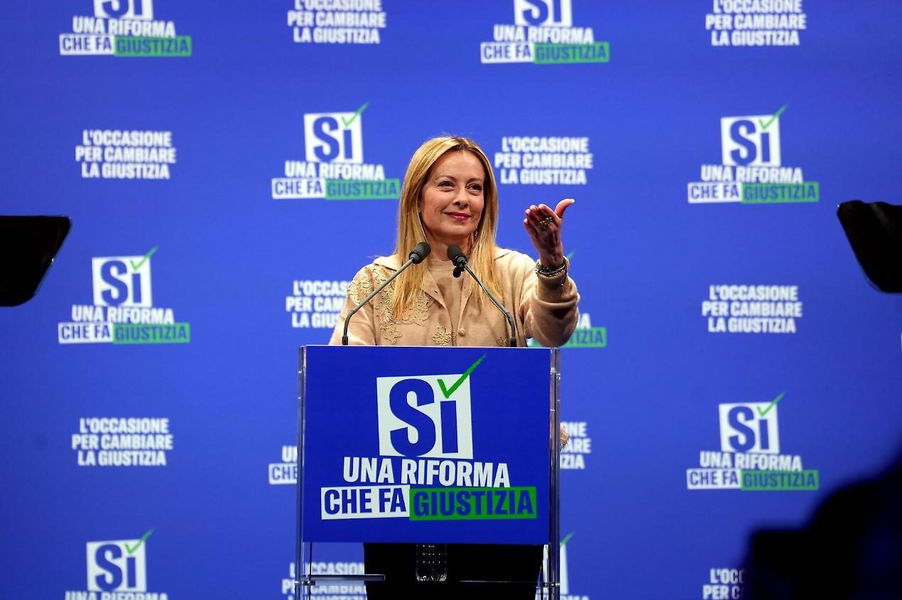 Meloni: &laquo;Nessuno vuole liberarsi della magistratura&raquo;