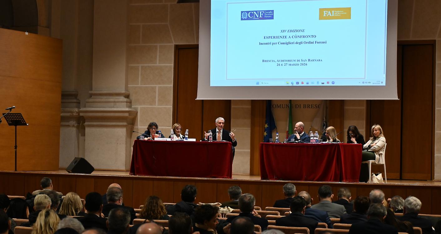 Riforme e post voto. A Brescia il dibattito dell&rsquo;avvocatura