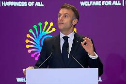 Macron: &laquo;Guerra in Ucraina, triplice fallimento per la Russia. Non contino sulla stanchezza&raquo;