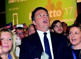 Renzi garantista, al Lingotto il figlio dell&rsquo;indagato suicida