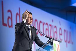 Renzi: &laquo;Chi perde non bombardi il partito&raquo;. Al via la Convenzione nazionale Pd
