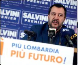 Salvini: &laquo;Toglietemi tutto, ma non Alberto da Giussano&raquo;