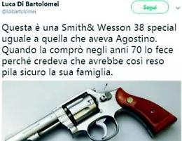 Luca Di Bartolomei: &laquo;Ecco la 38 con cui si uccise mio padre&raquo;