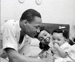 &laquo;Come mio padre Martin ho un sogno: la pace&raquo;