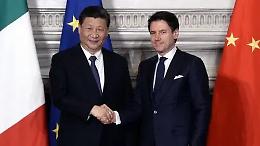 Il premier Conte e il presidente cinese Xi Jinping firmano gli accordi commerciali