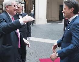 Conte promette la crescita, ma Juncker non ci crede: &laquo;rischio recessione&raquo;
