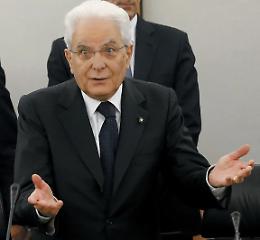 Mattarella: &laquo;Basta manovre Il Csm deve voltare pagina&raquo;
