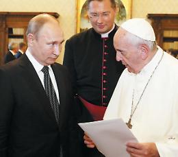 Putin a Roma: con la Lega contatti costanti. Poi va dal Papa