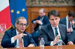 &laquo;Sulle tasse il problema &egrave; Tria&raquo;. Salvini sfida, frenata di Conte