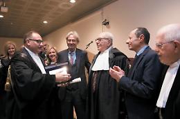 La consegna delle toghe d&rsquo;oro e di platino agli avvocati