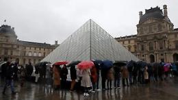 Il Coronavirus fa chiudere il Louvre a Parigi