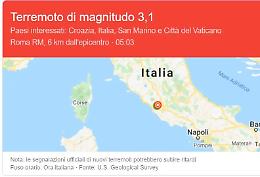 Gli antichi vulcani dei Colli Albani risvegliano Roma con un terremoto