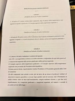 Riforma Nordio, ecco il testo originale in anteprima