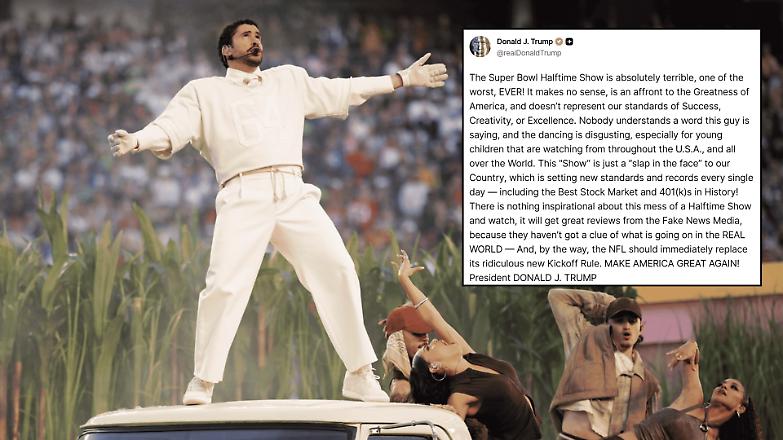 Bad Bunny fa infuriare Trump . Al  Superbowl nasce la "dottrina Bunroe"