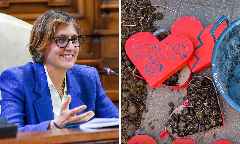 Letame davanti all&rsquo;ufficio di Bongiorno, Berrino: &laquo;Gesto violento e volgare, solidariet&agrave;&raquo;