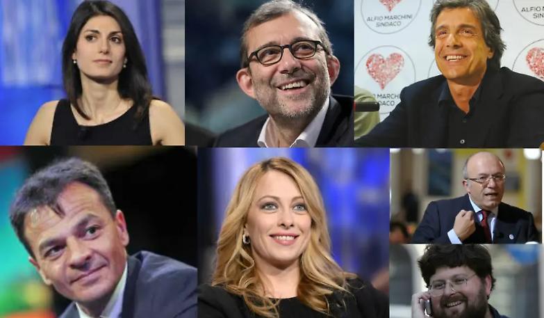 Chi si candida alle amministrative di Roma?