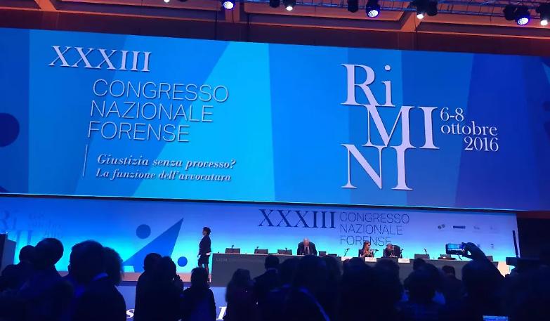 Il racconto della prima mattinata del Congresso Nazionale Forense
