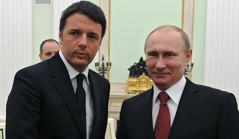 &laquo;Niet sanzioni&raquo;. Renzi salva l'amico Putin