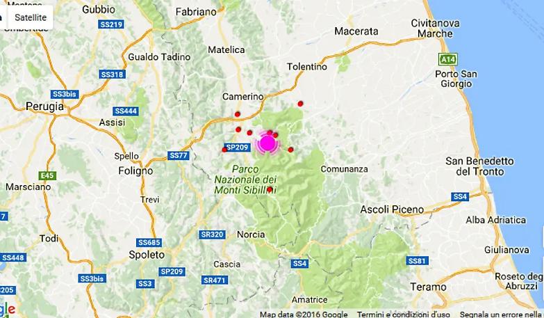 Terremoto nelle Marche e in Umbria. Panico anche a Roma