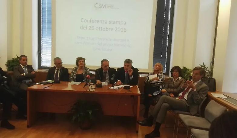 Superlavoro al Csm: &laquo;Quasi 500 nomine in due anni: sfida vinta&raquo;