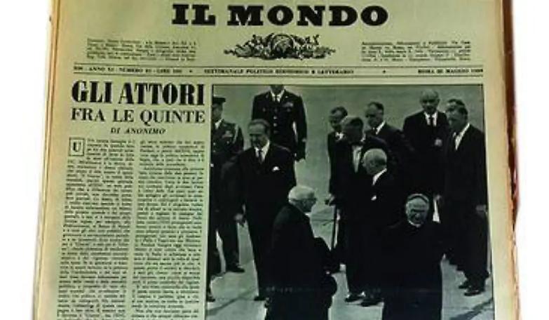 Il Mondo di Pannunzio: la rivista d'altri tempi, speriamo futuri...