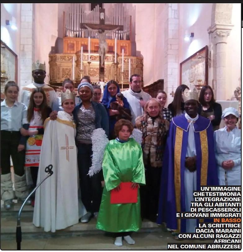 Migranti, l&rsquo;accoglienza targata Pescasseroli