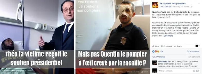 Francia, la fake-news razzista del pompiere ferito