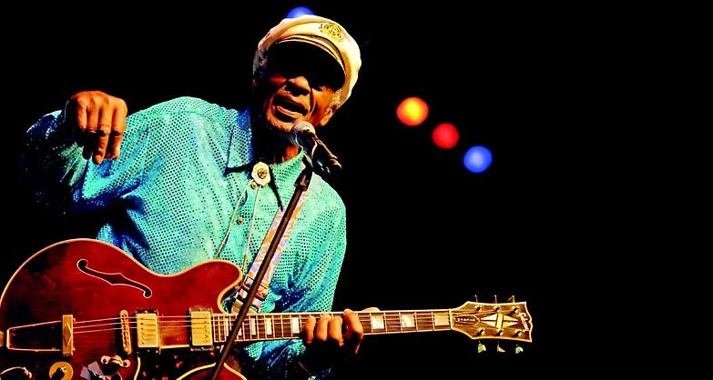 Sul palco con Chuck Berry, che brividi quel giorno...