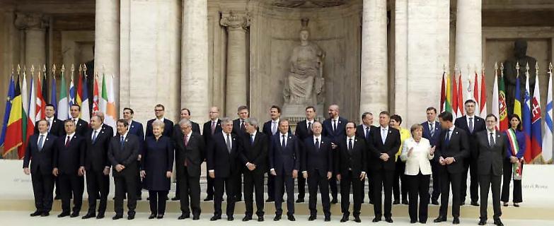 Trattati di Roma firmati, in piazza in 25mila