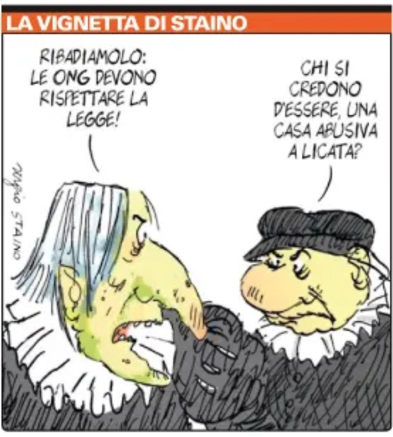 LA VIGNETTA DI STAINO
