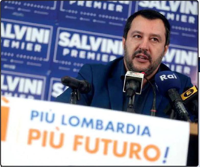 Salvini: &laquo;Toglietemi tutto, ma non Alberto da Giussano&raquo;