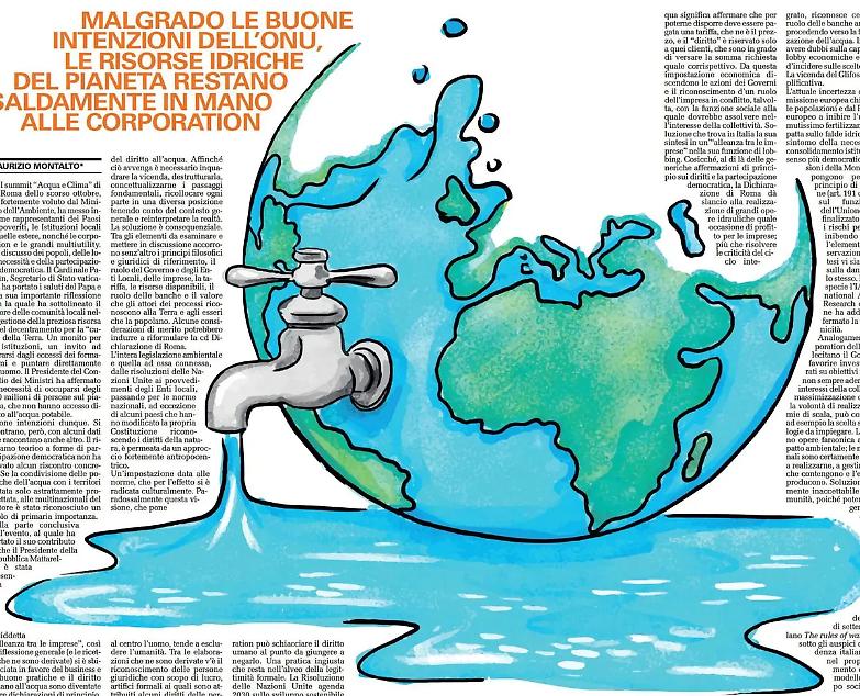 Se la green economy fa acqua