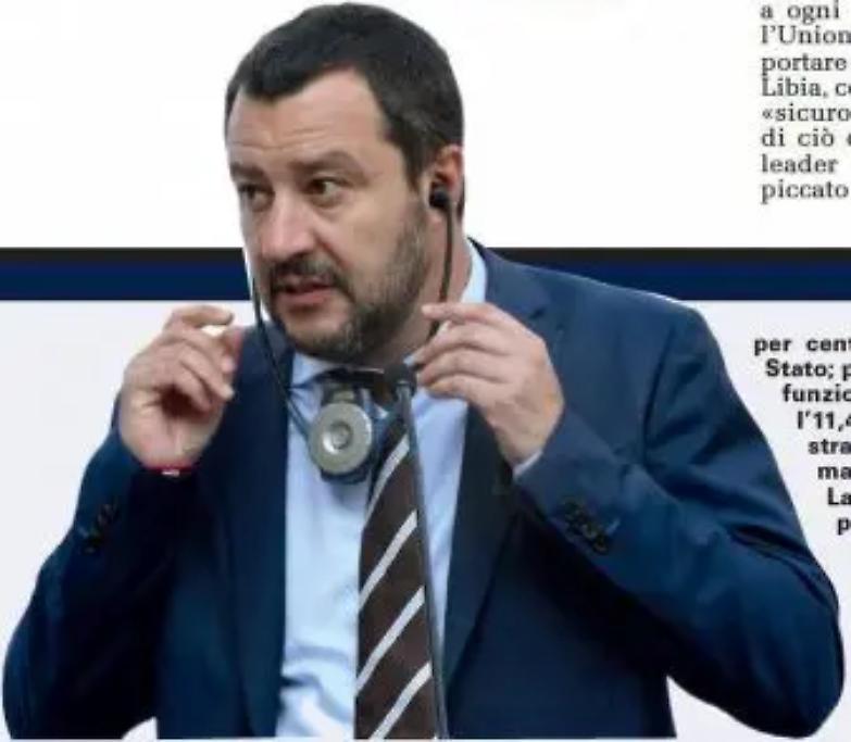 Ma Salvini si gode il doppio forno