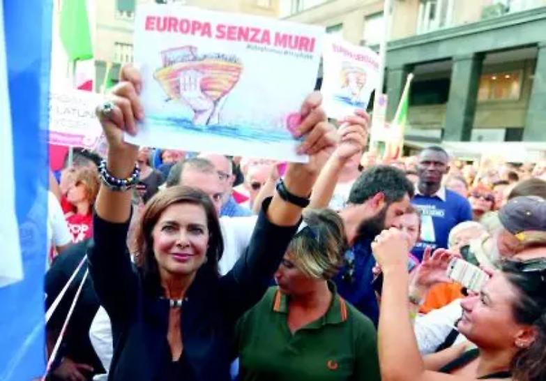 Boldrini: &laquo;I partiti facciano un passo indietro, costruiamo una lista unica per le Europee&raquo;