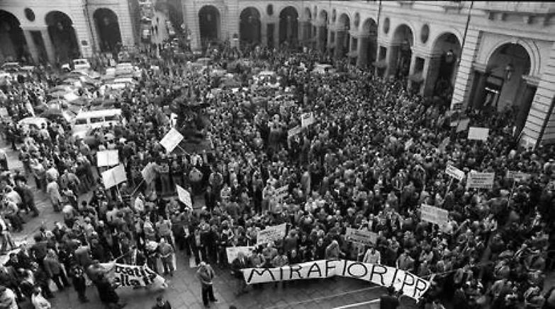 Addio lotte operaie, quando a marciare furono i 40mila della Fiat