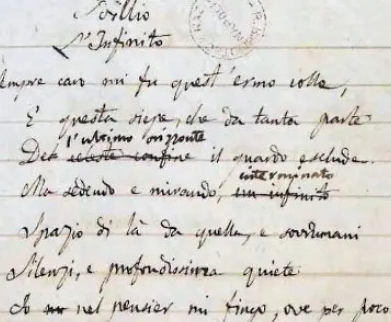 Leopardi, l&rsquo;essere umano tra l&rsquo;Infinito e i buchi neri