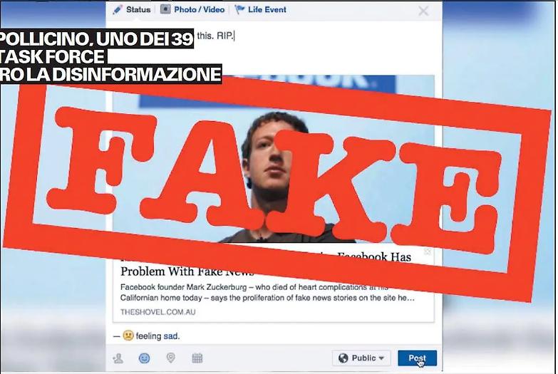 &laquo;L&rsquo;offensiva anti fake? Difficile svuotare un oceano di menzogne&raquo;