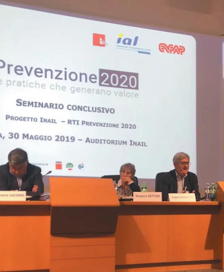 Incidenti sul lavoro, all&rsquo;Inail i risultati del Progetto &ldquo;Prevenzione 2020&rdquo;