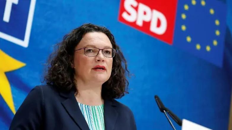 Spd nel caos, dopo il disastro elettorale si dimette la leader Andrea Nahles