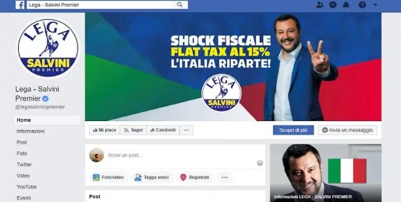 Facebook censura i post sulla pagina della Lega, anzi no