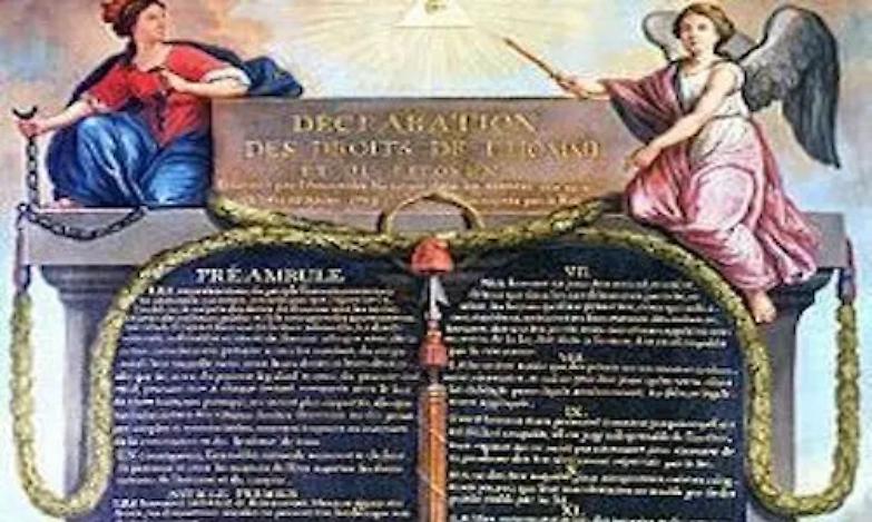 Anniversario della dichiarazione dei diritti dell'Uomo. Principi scolpiti 230 anni fa