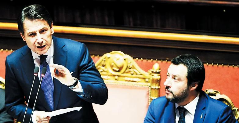 Conte sfida Salvini in Parlamento ma perde l'appoggio grillino