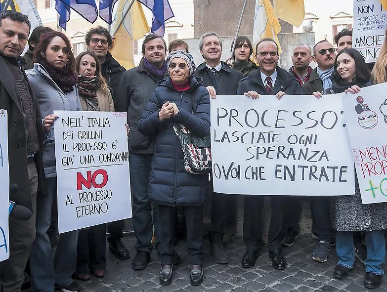 Bonino e Calenda: &laquo;La giustizia &egrave; a rischio, Pd e Iv dicano no ai 5S&raquo;