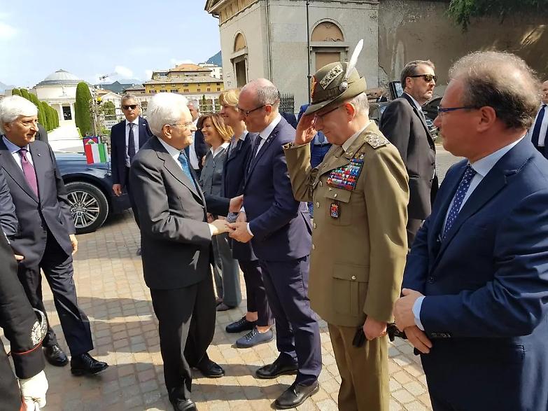 Mattarella in Trentino parla di "altruismo, unit&agrave; e convivenza"
