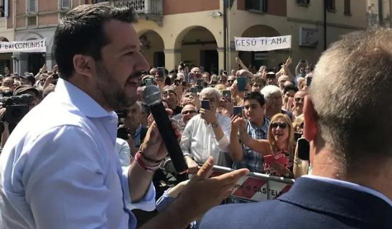 Salvini ci ricasca e viola il silenzio elettorale