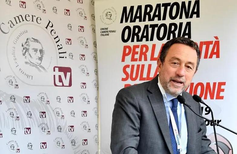 Caiazza: "I magistrati dicono no al confronto con Bonafede? Noi penalisti ci saremo. Ma a modo nostro"