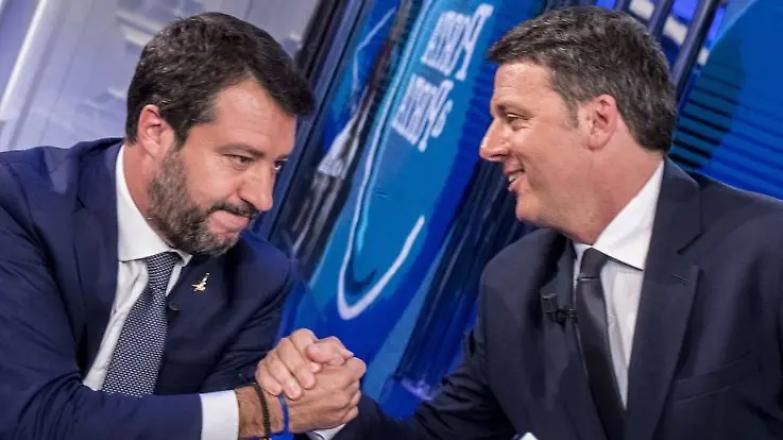 Salvini: "Al governo con Renzi no, ma su alcune cose ha ragione...."